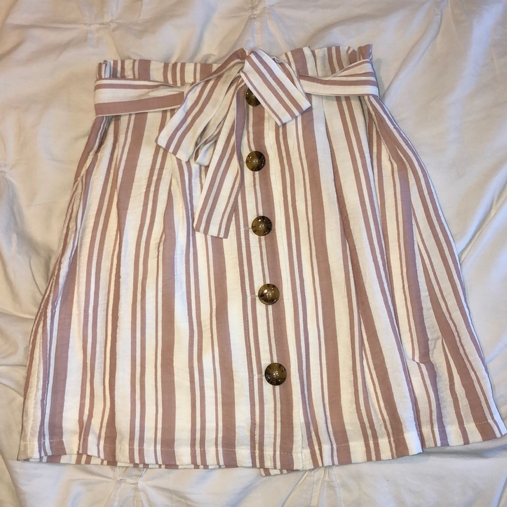 Striped skirt